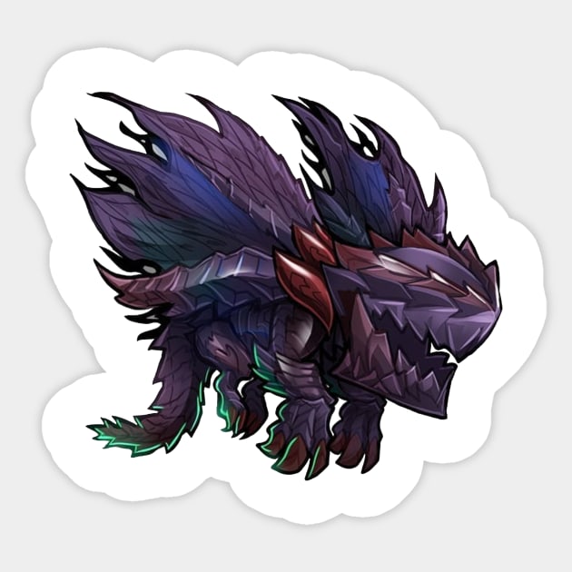 Gore Magala Sticker by mprokolo corgi